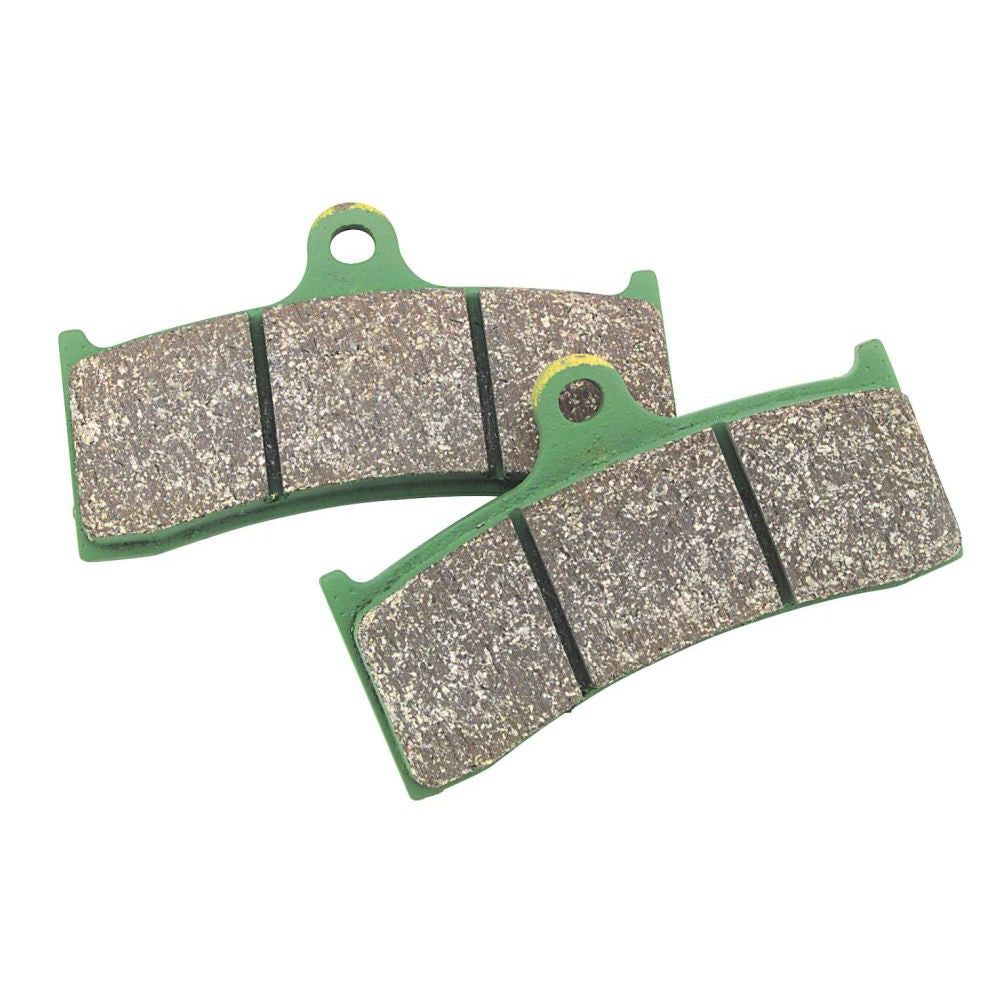 EBC Brake Pad for Performance Machine and Hawg Halters Calipers For Kawasaki ZX750 Ninja ZX-7RR 1996-1999 Organic
