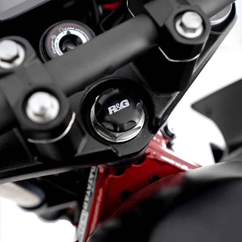 Load image into Gallery viewer, R&amp;G Racing Black Top Yoke Cap For 2020-2024 Honda CRF250L Rally
