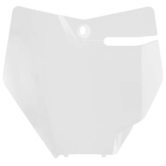 Acerbis White Front Number Plate for KTM - 2685950002