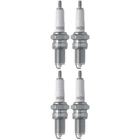 Load image into Gallery viewer, Set of 4 NGK Standard Spark Plugs for Kawasaki PRAIRIE 4X4 1998 Engine 400cc
