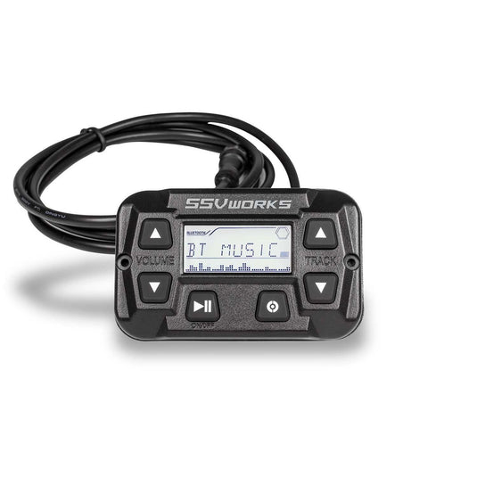 SSV Works MRB3S Media Player With Dash Panel Kit For Polaris RZR XP 1000 19-22