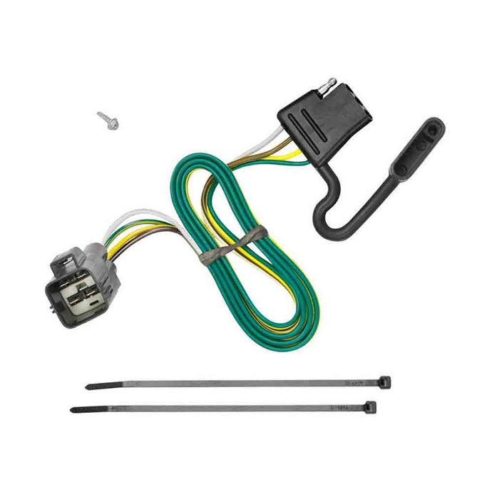T-One T-Connector Harness, 4-Way Flat for 4-Way OEM Tow Package Harness fits Select Cadillac XT5, XT6 - Chevrolet Blazer & GMC Acadia