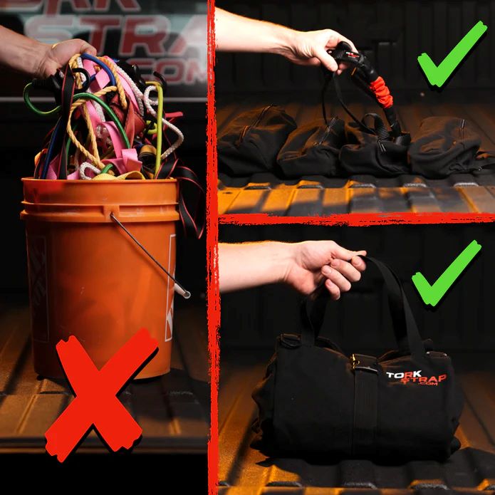Load image into Gallery viewer, TorkStrap Torkbag - Premium Strap Organizing Carrier
