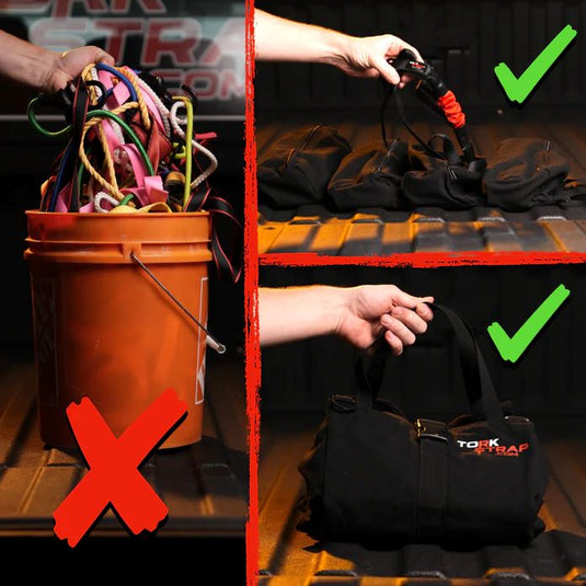 TorkStrap Torkbag - Premium Strap Organizing Carrier