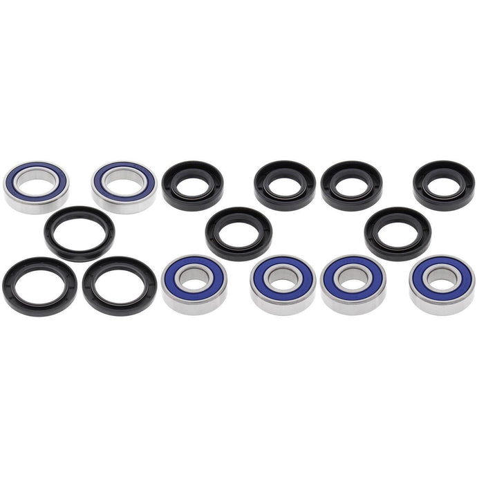 Complete Bearing Kit for Front and Rear Wheels fit Suzuki LT-185 84-87