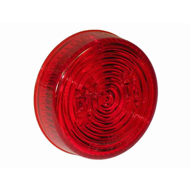 Load image into Gallery viewer, 2 1/2&quot; Round Red LED Clearance Light- - Grommet Mount
