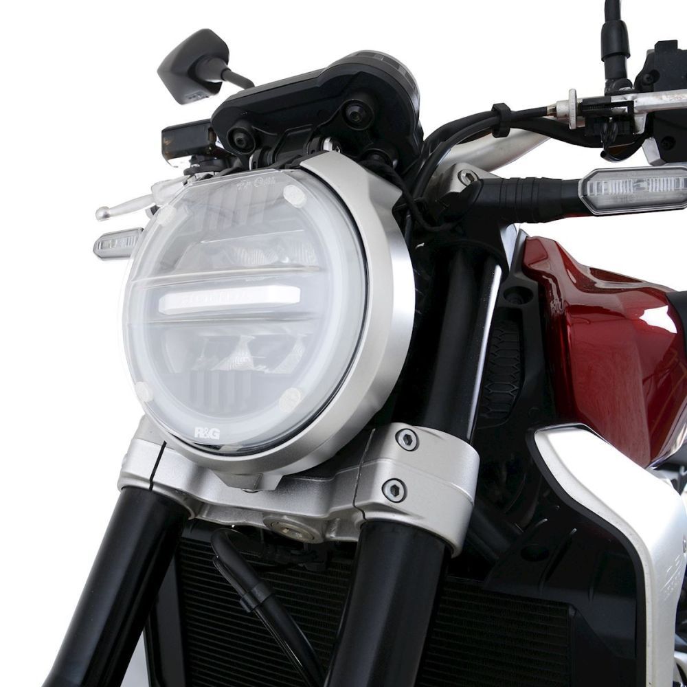 R&G Racing Clear Acrylic Headlight Shield For 2018-2019 Honda CB1000R PLUS