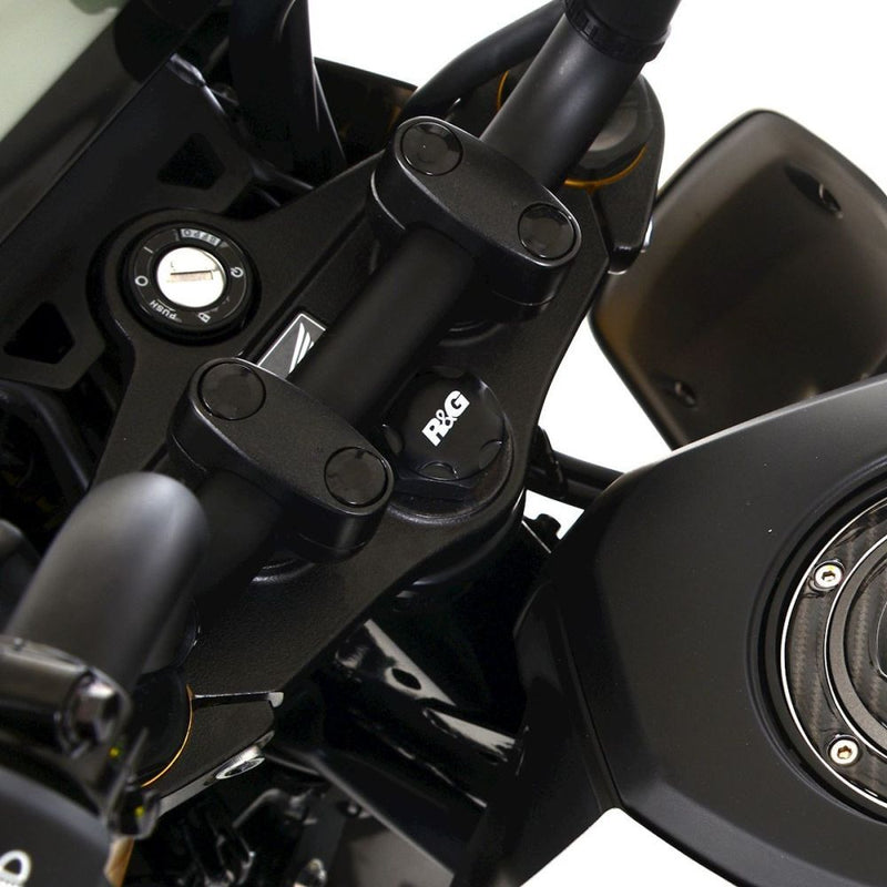 Load image into Gallery viewer, R&amp;G Racing Black Top Yoke Plug For 2021-2024 Honda Grom 125

