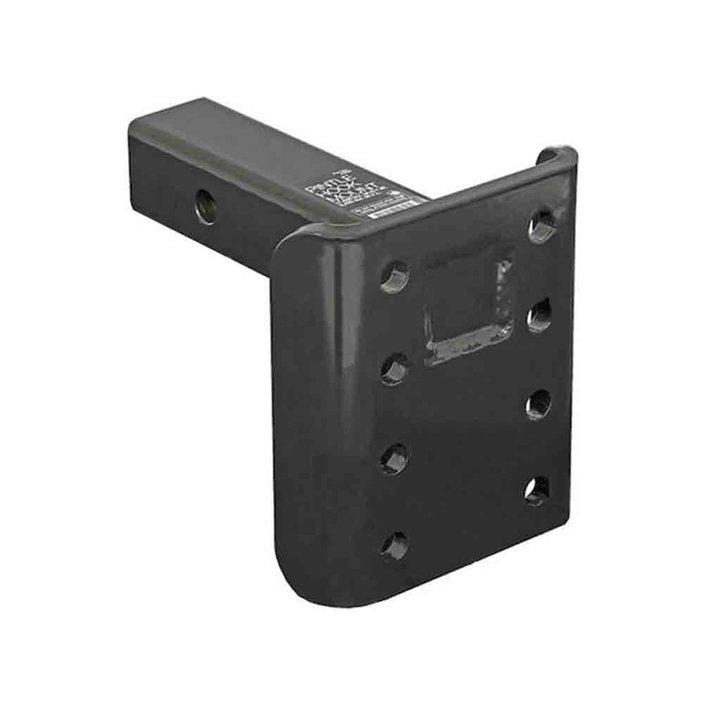 2 Inch Shank Pintle Hitch Mounting Plate - 3 Position, 9 Inch Shank - 17,000 lbs. Tow Capacity
