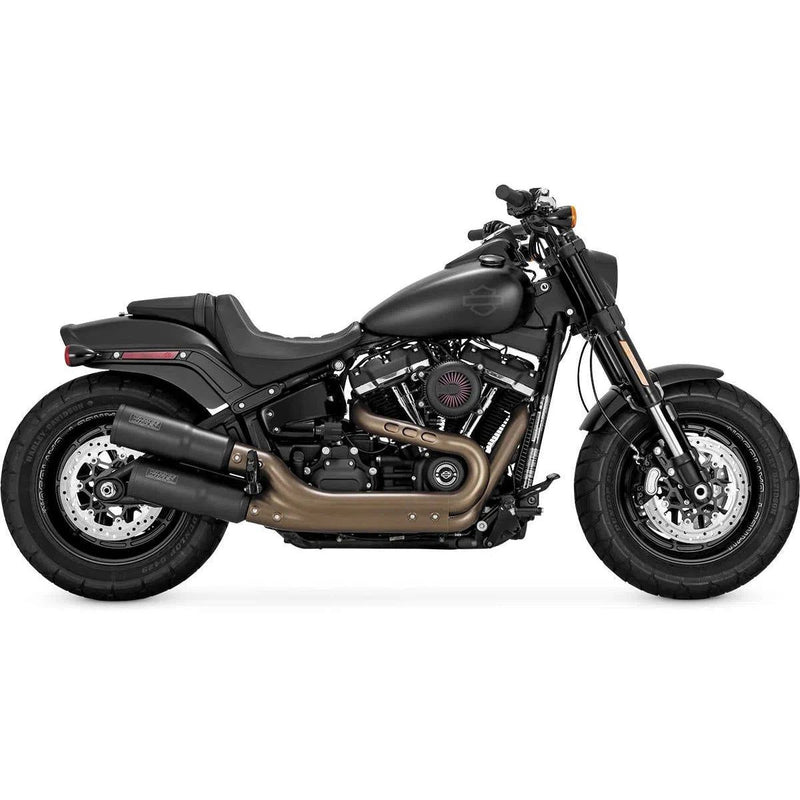 Load image into Gallery viewer, Vance &amp; Hines 46547 Hi-Output Slip On Mufflers 18-19 Softail Black

