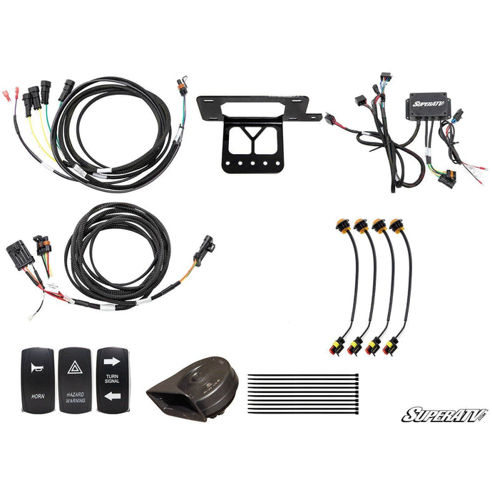 SuperATV Yamaha Viking Deluxe Plug & Play Turn Signal Kit TSK-Y-VIK-004