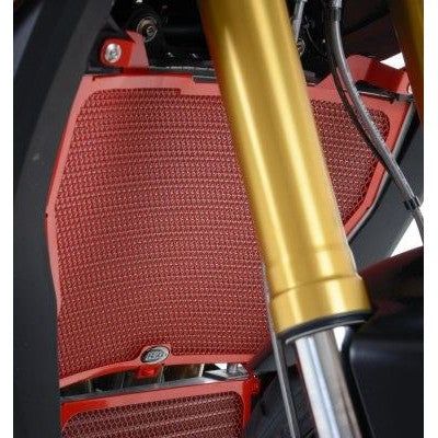 R&G Racing Black Aluminum Radiator Guard For 2015-2019 BMW S1000XR RAD0195BK