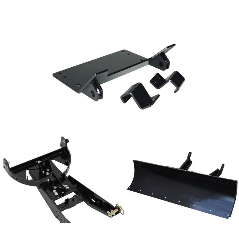Load image into Gallery viewer, Denali Black UTV Snow Plow Kit For Can-Am Defender Max HD7 2016-2021
