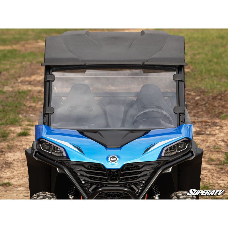 Load image into Gallery viewer, SuperATV CFMOTO ZForce 800 Trail Scratch Resistant Full Windshield WS-CF-ZF800T-70
