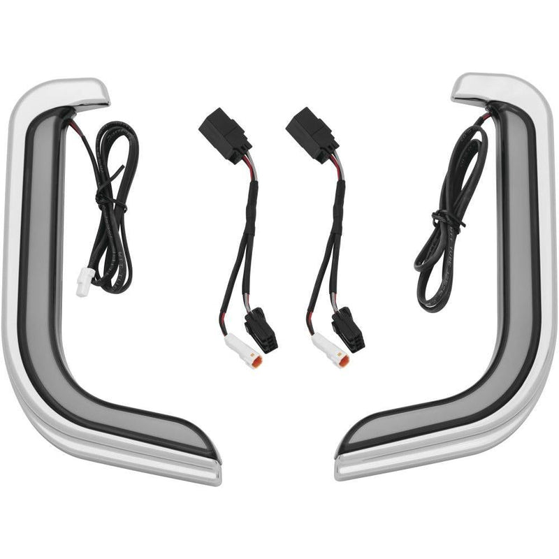 Load image into Gallery viewer, Kuryakyn Tracer Chrome LED Fairing Lower Accents 2956

