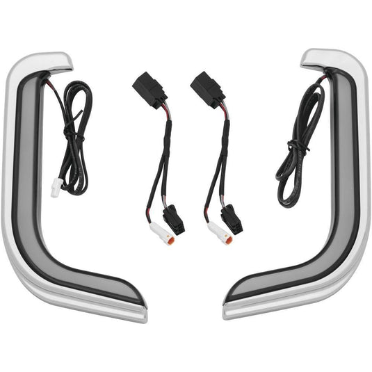 Kuryakyn Tracer Chrome LED Fairing Lower Accents 2956