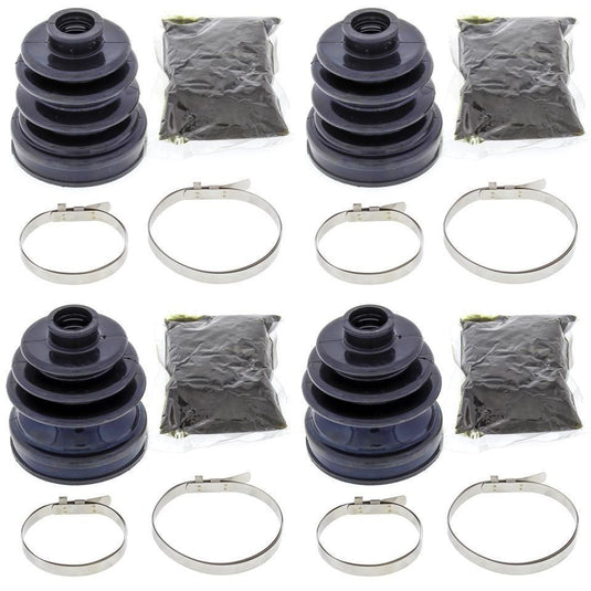 Complete Rear Inner & Outer CV Boot Repair Kit for Yamaha 700 RHINO FI 2008-2013