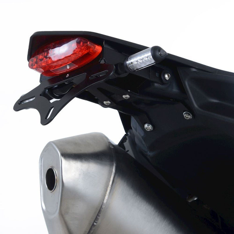 Load image into Gallery viewer, R&amp;G Racing Black Tail Tidy License Plate Holder LP0266BK
