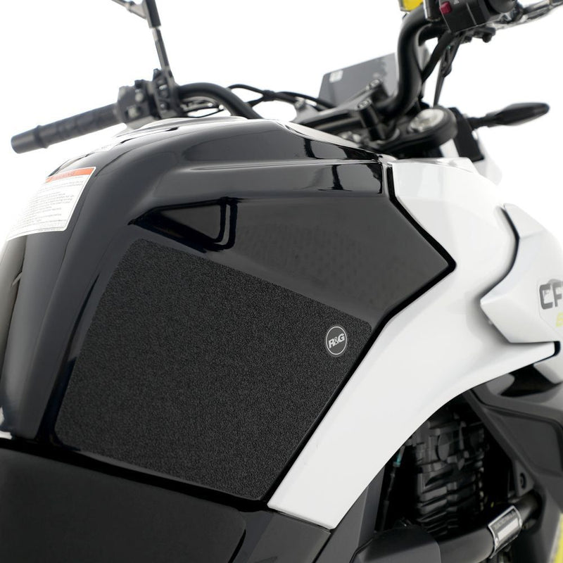 Load image into Gallery viewer, R&amp;G Racing Clear Tank Traction Grips For 2022-2023 CF-Moto 650NK EZRG2806CL
