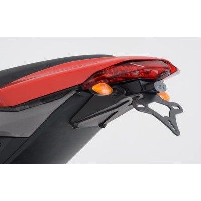 Load image into Gallery viewer, R&amp;G Racing Black Tail Tidy License Plate Holder For 2013-2014 Ducati Hypermotard 821
