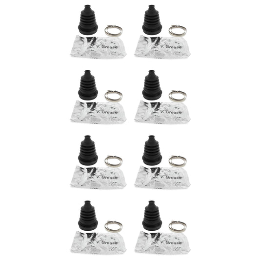 Complete FR & RR Inner & Outer CV Boot Repair Kit Yamaha YFM550 Grizzly 2014