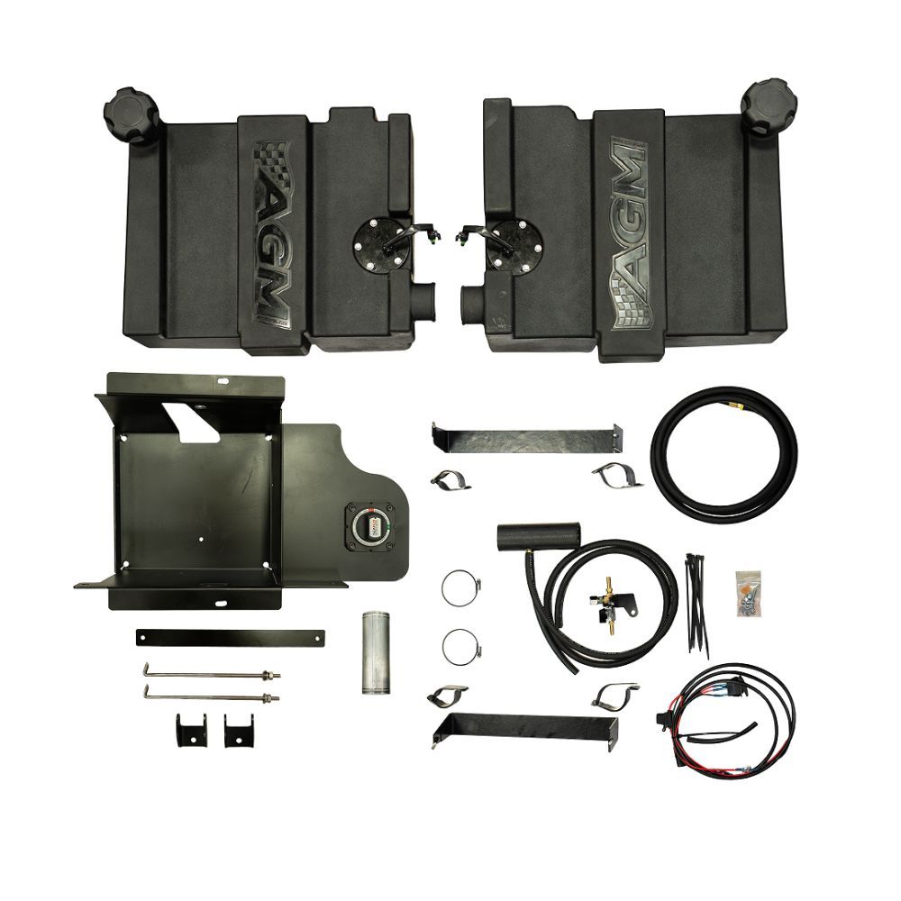 AGM Products Auxilliary Fuel Tank For Polaris RZR Pro R 4 Seat 2022-2025