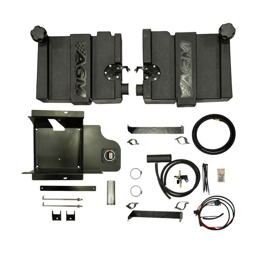 AGM Products Auxilliary Fuel Tank For Polaris RZR Pro R 4 Seat 2022-2025