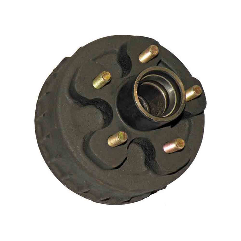 Load image into Gallery viewer, Trailer Hub and Drum - 5 on 4-1/2" Bolt Circle, 1,250lb Capacity for Straight Spindle
