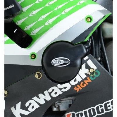 Load image into Gallery viewer, R&amp;G Racing Black Engine Case Cover LHS For 2005-2006 Kawasaki Ninja ZX6R ZX636C
