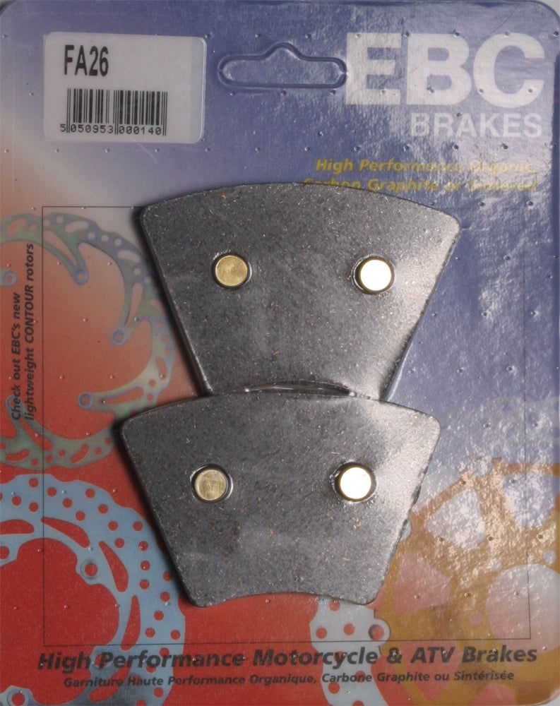 Load image into Gallery viewer, EBC 1 Pair Premium SFA Organic OE Replacement Brake Pads MPN FA26
