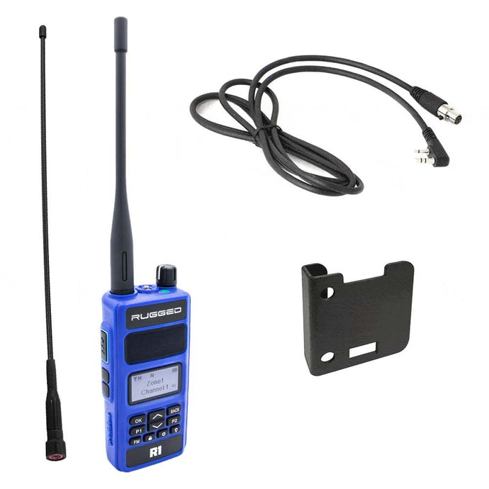 Rugged Radios Radio Kit - R1 Business Band Digital Analog Handheld RK-R1