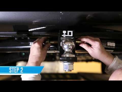 J-Pin Anti-Rattle Device / Lockset for 2 inch Receivers