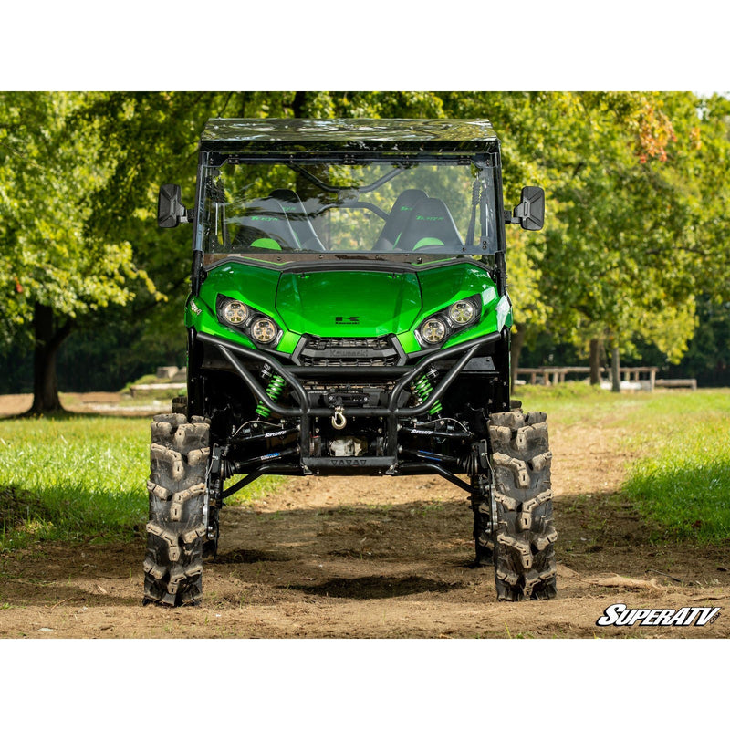 Load image into Gallery viewer, SuperATV Kawasaki Teryx MaxDrive Power Flip Windshield PFWS-K-TRX4-70
