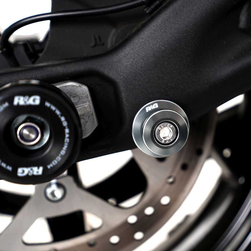 R&G Racing Titanium Elevation Paddock Stand Bobbin - M8 For 2018-2020 Suzuki GSX250R