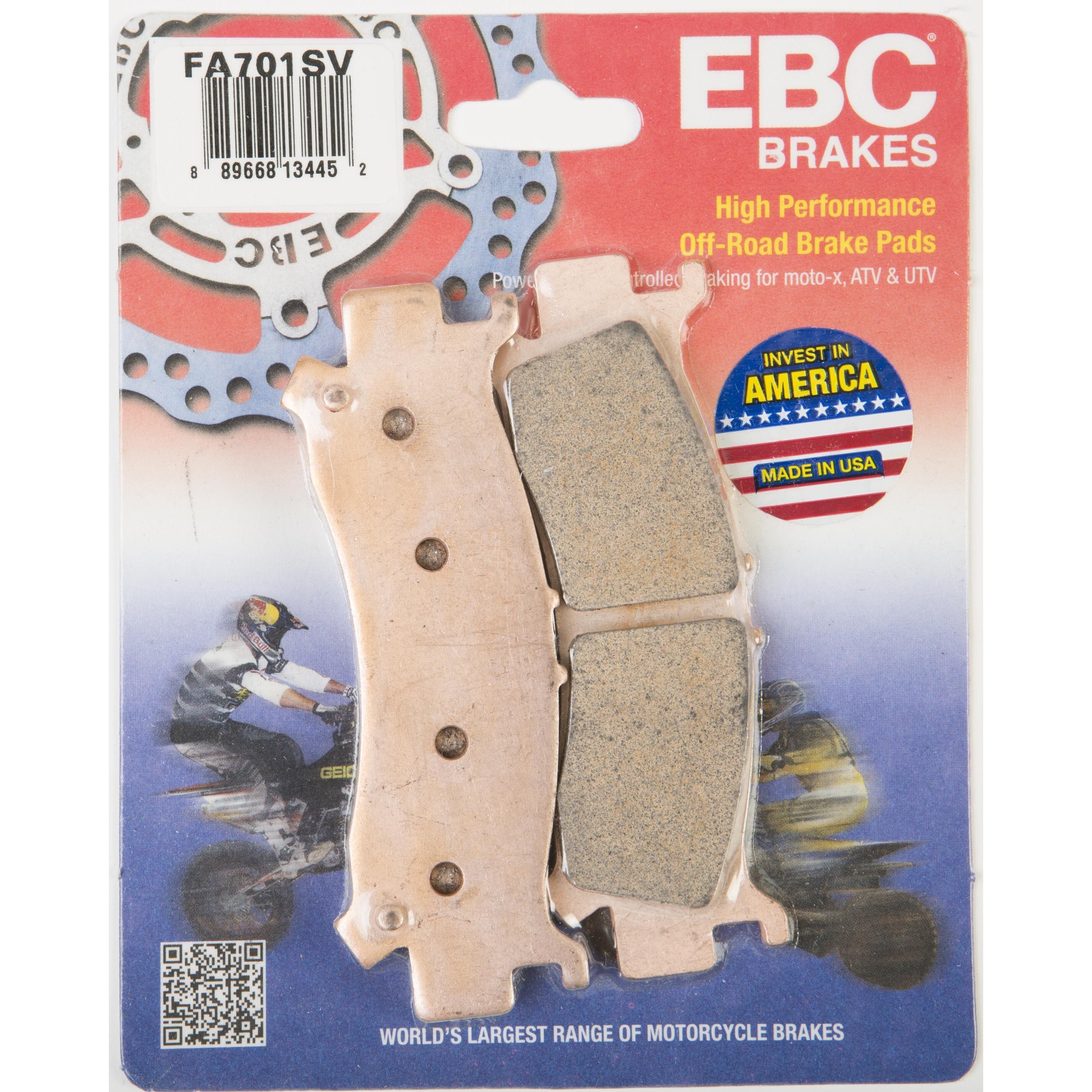 EBC 1 Pair SV Series Severe Duty Brake Pads MPN FA701SV