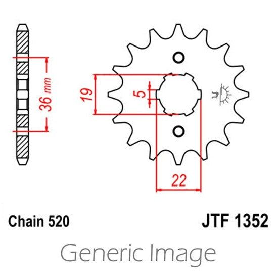 Load image into Gallery viewer, Front &amp; Rear Steel Sprocket Kit for ATV/UTV HONDA ATC200X 1986-1987
