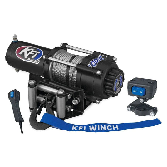 KFI 3000 lb Winch And Optional Mount