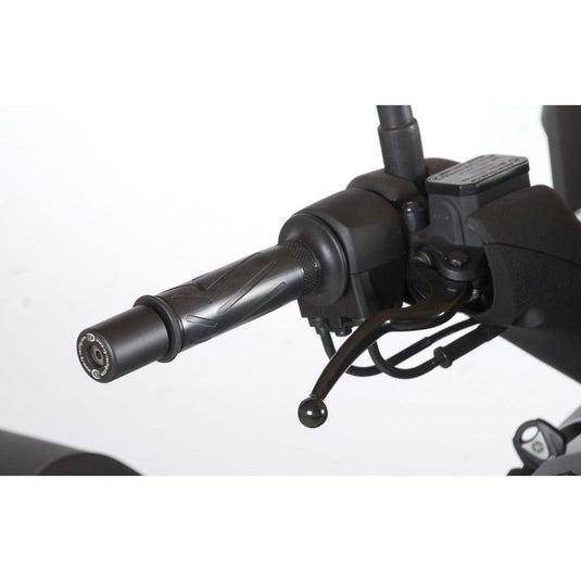 R&G Racing Black Bar End Sliders For 2010-2014 Yamaha XMAX 125