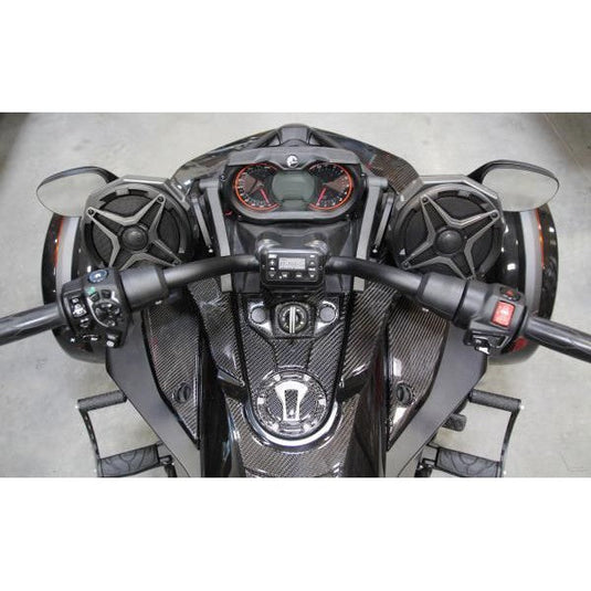 SSV Works 2 Speaker Audio Kit For Can-Am Spyder F3 SE6 2016-2022 180-F3-2A