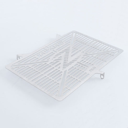 R&G Racing Stainless Steel Branded Radiator Guard For 2020-2024 Kawasaki Ninja 1000SX ZX1000