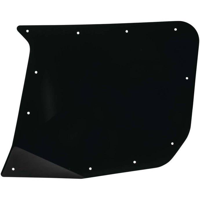 DragonFire Racing Door Skins Rear Passenger Black - 07-1950-1012-PC