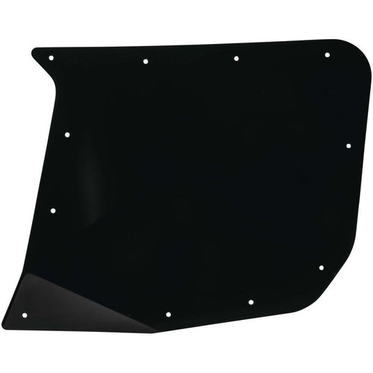 DragonFire Racing Door Skins Rear Passenger Black - 07-1950-1012-PC