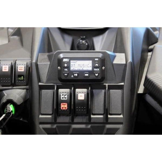 SSV Works Dash Mount Panel for MRB3 Media Controller For Can-Am Maverick X3 2017-2022