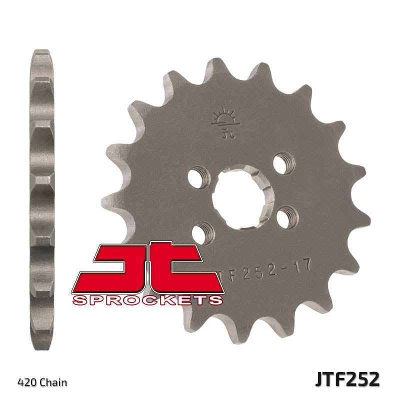 Load image into Gallery viewer, Front &amp; Rear Sprocket Kit for HONDA XR75 K1-K5 74-78 JT Sprockets
