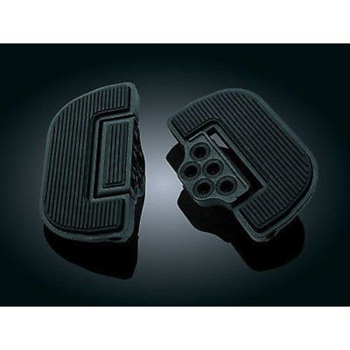 Kuryakyn Premium Black Floorboards Driver Rider Passenger Set Pair Harley Honda