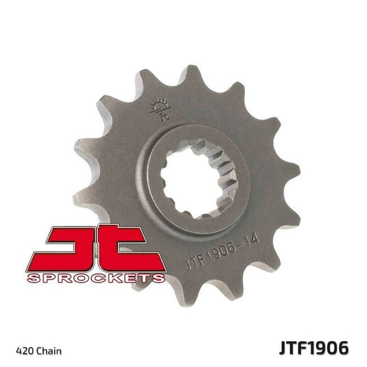 JT SPROCKETS Front and Rear Steel Sprocket Kit for OffRoad KTM 65SX 2004-2011
