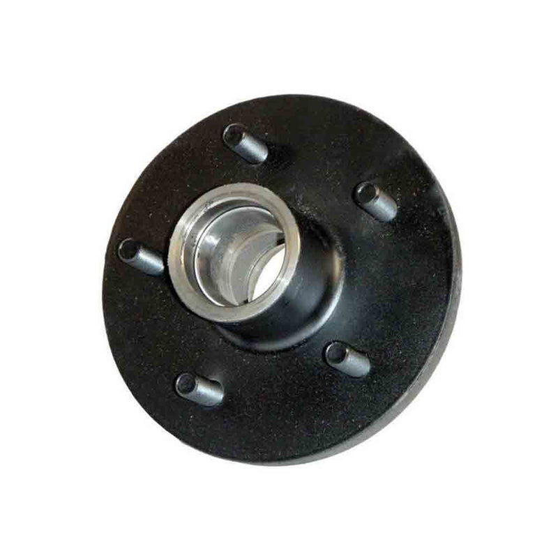 Load image into Gallery viewer, 5-Bolt on 5&quot; Circle Trailer Hub for 1-3/8&quot; To 1-1/16&quot; Tappered Spindle for 3,500 lb. Axle
