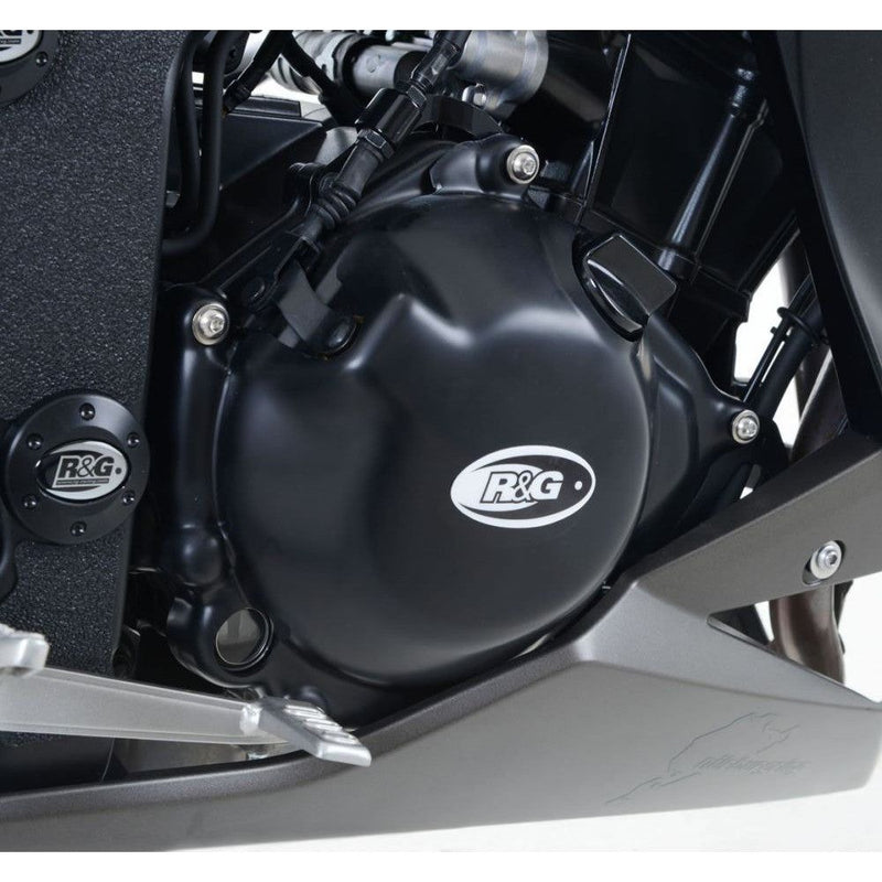 Load image into Gallery viewer, R&amp;G Racing Black Engine Case Covers RHD For 2013-2017 Kawasaki Ninja 250
