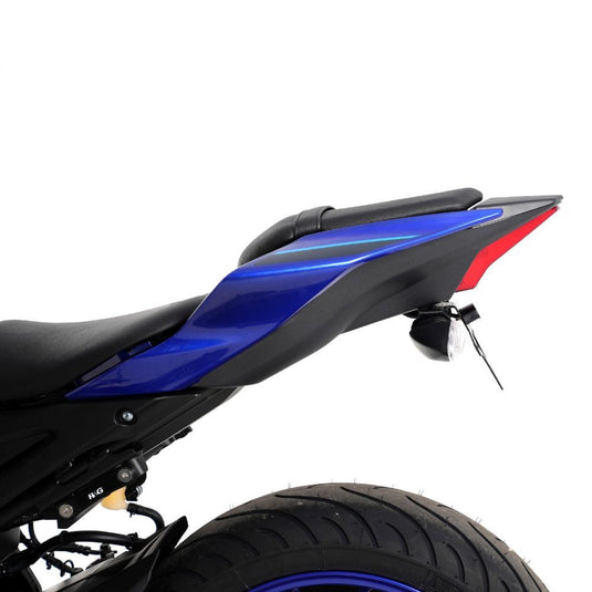 R&G Racing Black Tail Tidy License Plate Holder For 2023-2024 Yamaha YZF-R125