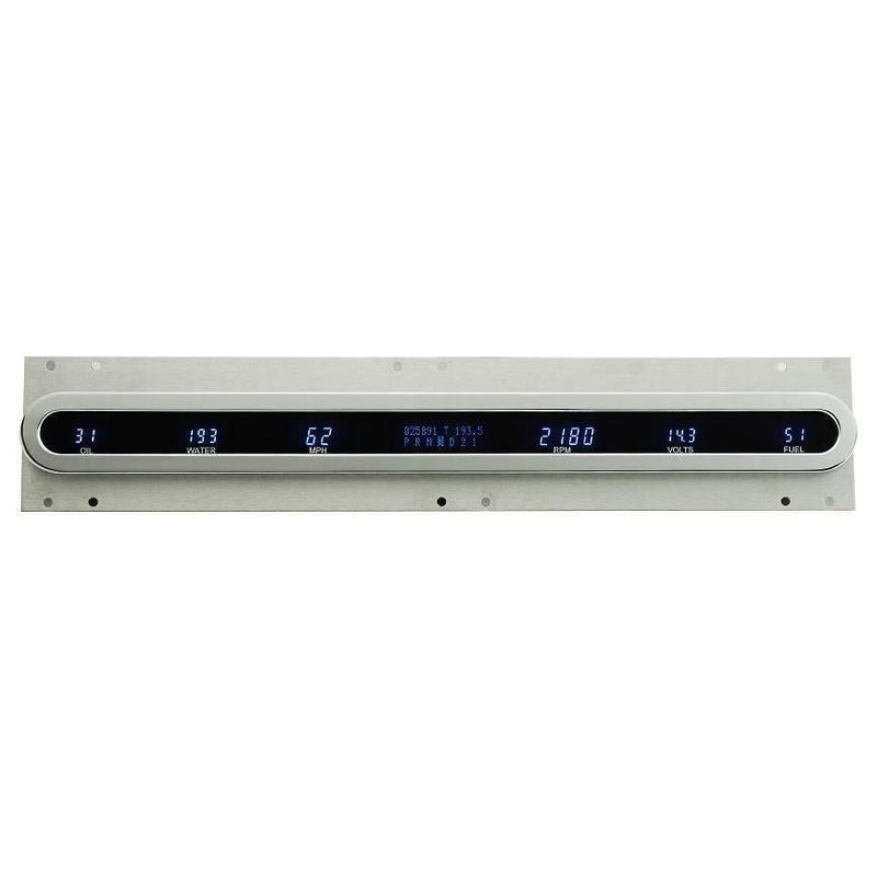 Load image into Gallery viewer, Dakota Digital Dash Universal 6 Gauge Cluster w/ Chrome Oval Bezel VFD3X-1002B-C
